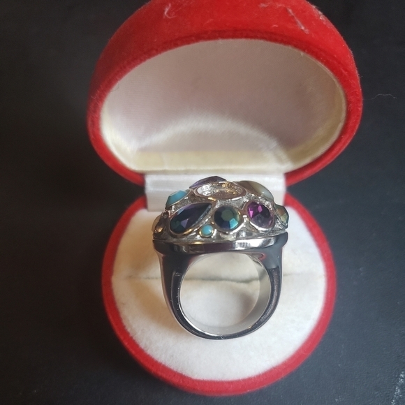 Lia Sophia Silver Tone Right - Picture 2 of 5